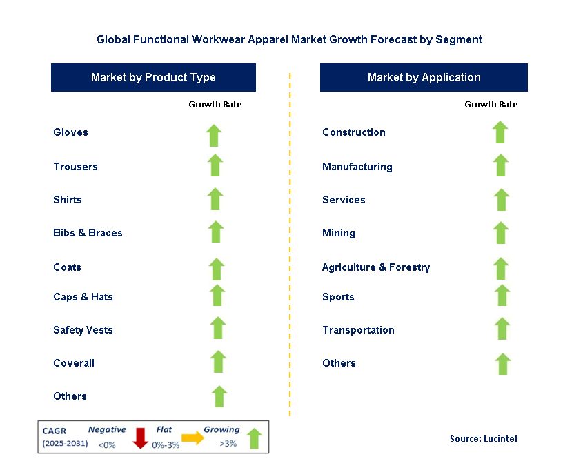 Functional Workwear Apparel Market by Segment