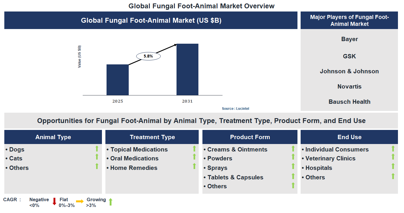 Fungal Foot-Animal Market Trends and Forecast