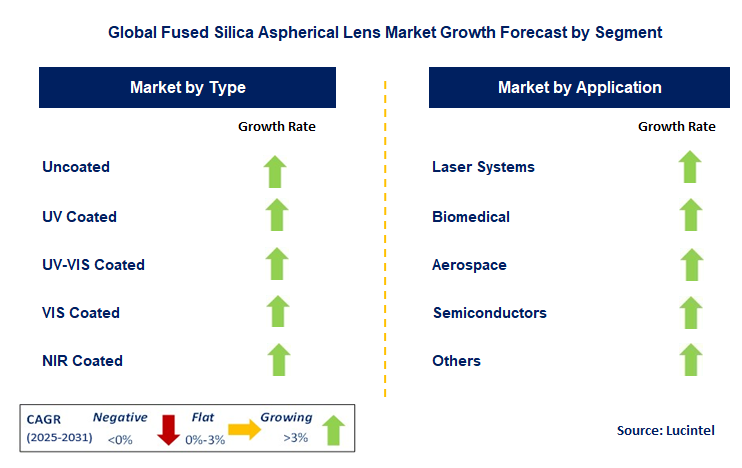 Fused Silica Aspherical Lens Market by Segment