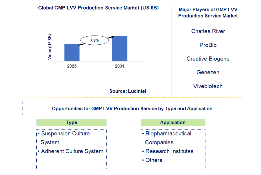 GMP LVV Production Service Market Trends and Forecast