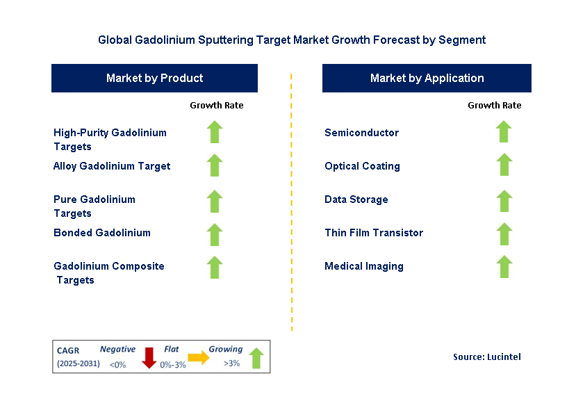 Gadolinium Sputtering Target Market by Segment