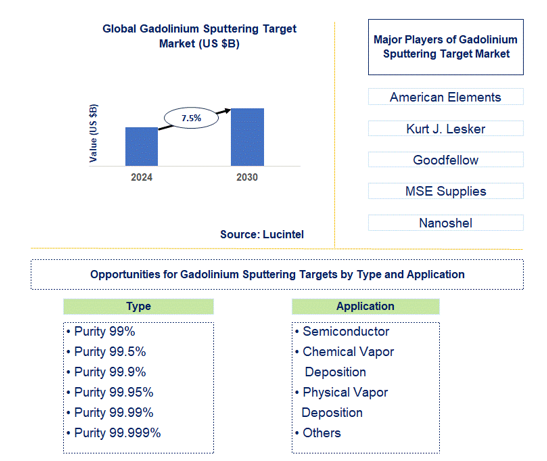 Gadolinium Sputtering Target Market Trends and Forecast
