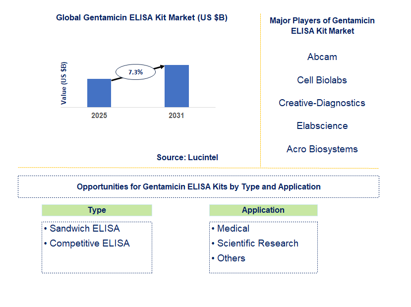 Gentamicin ELISA Kit Market Trends and Forecast