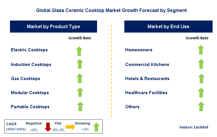 Glass Ceramic Cooktop Market by Segment