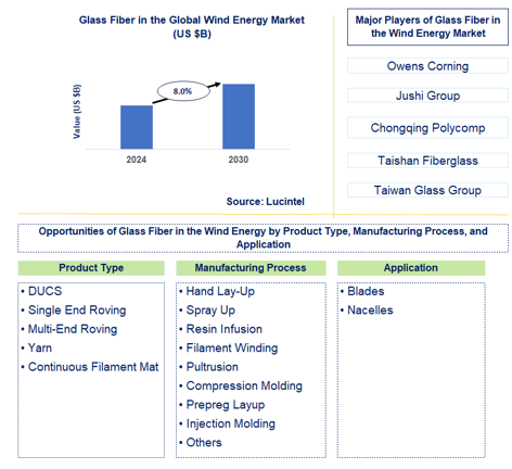 Glass Fiber in the Wind Energy Market Trends and Forecast