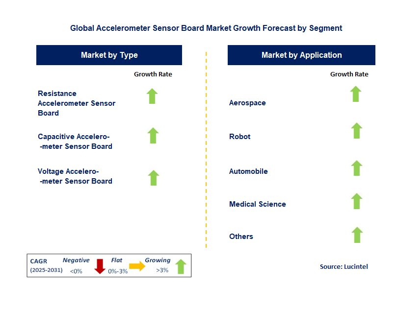 Accelerometer Sensor Board Market by Segment