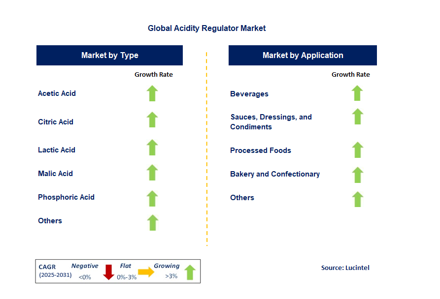 Acidity Regulator Market by Segment
