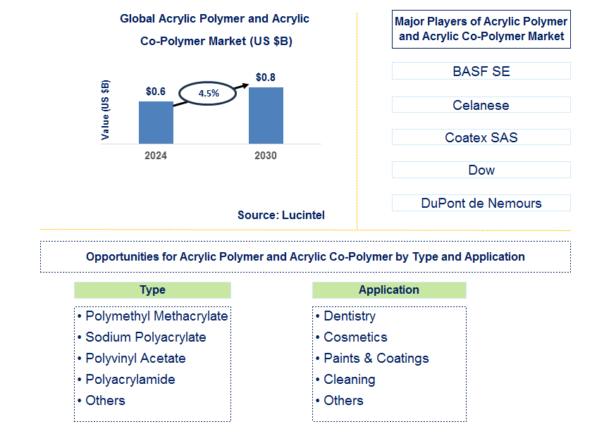 Acrylic Polymer and Acrylic Co-Polymer Trends and Forecast