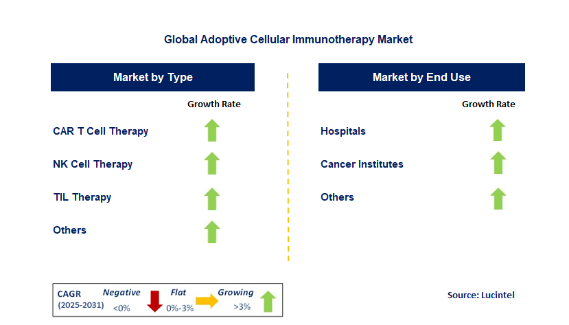 Adoptive Cellular Immunotherapy Market by Segment