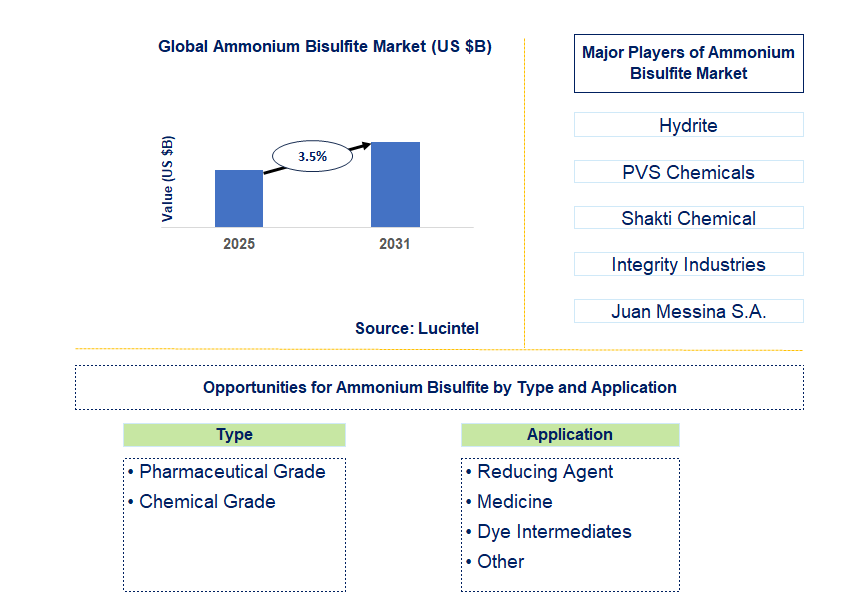 Ammonium Bisulfite Market Trends and Forecast
