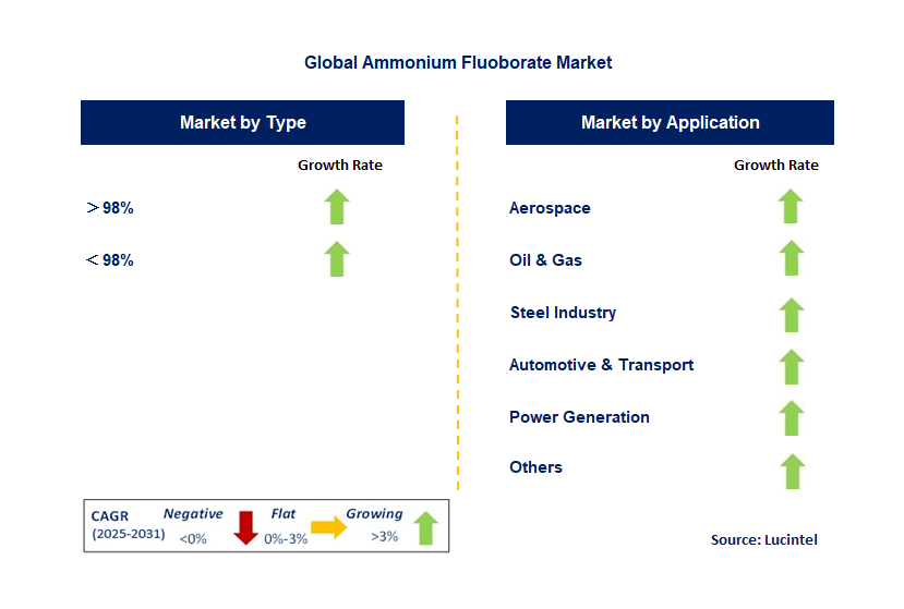 Ammonium Fluoborate Market by Segment