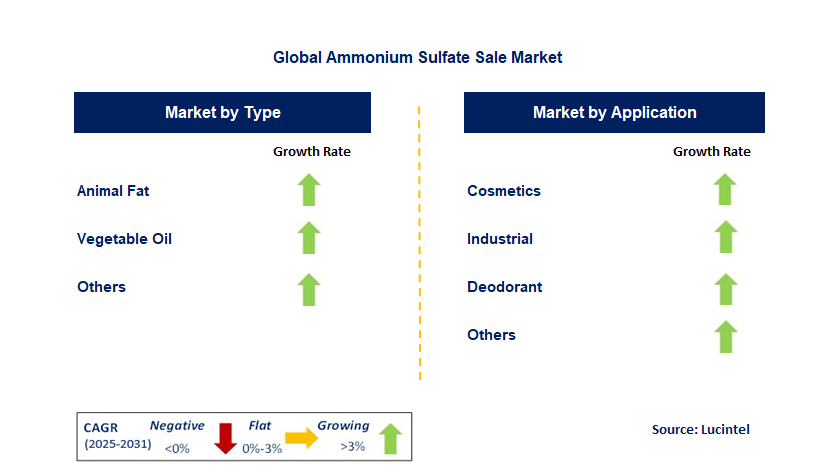 Ammonium Sulfate Sale Market by Segment