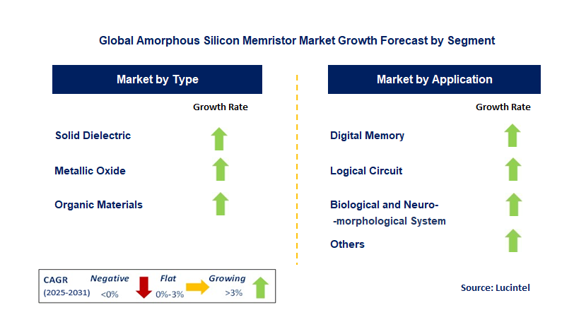 Amorphous Silicon Memristor Market by Segment