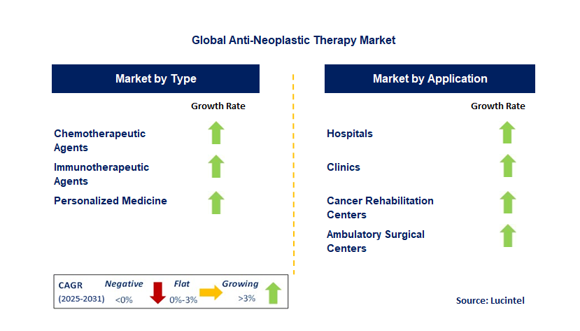 Anti Neoplastic Therapy Market by Segment