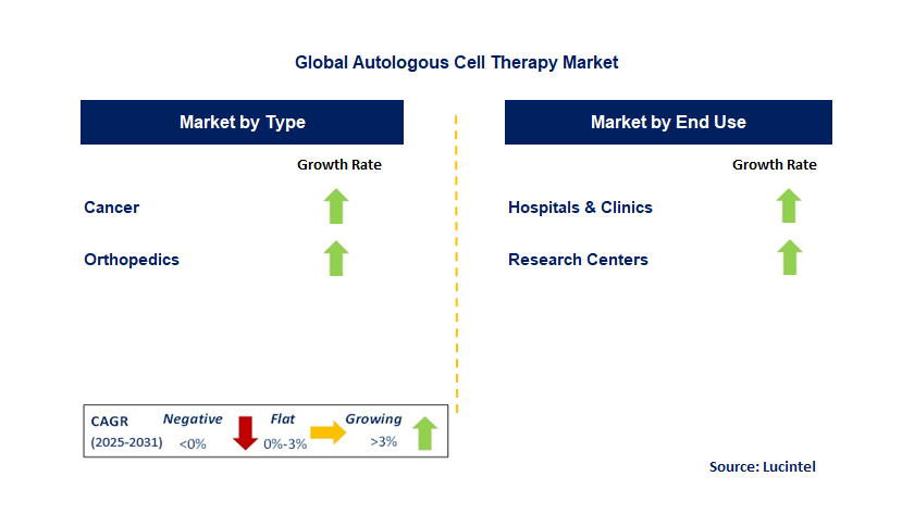 Autologous Cell Therapy Market by Segment
