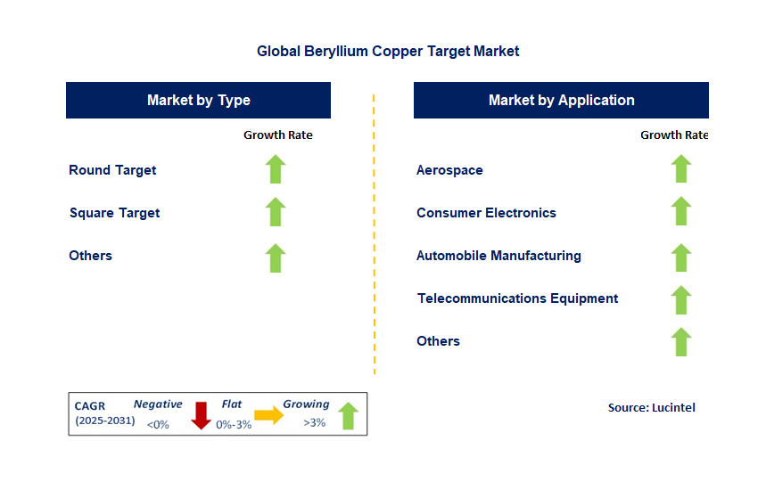 Beryllium Copper Target Market by Segment