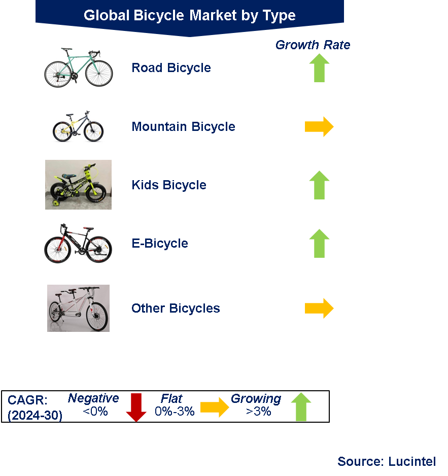 Global Bicycle Market by Segments