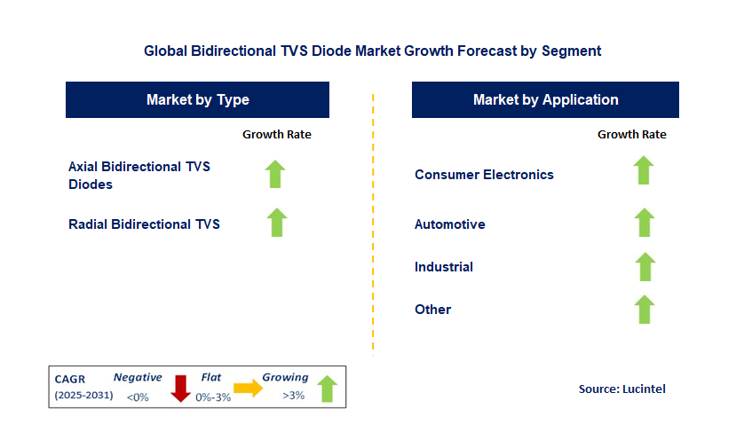 Bidirectional TVS Diode Market by Segment