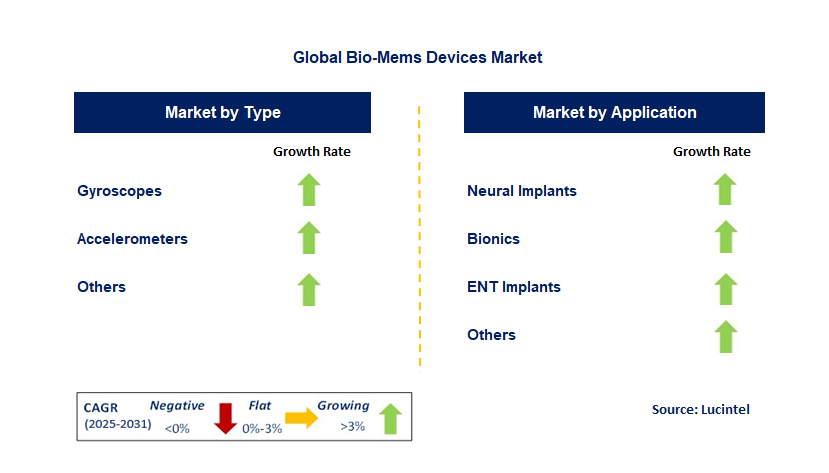 Bio-Mems Devices Market by Segment