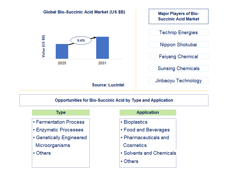 Bio-Succinic Acid Market Trends and Forecast