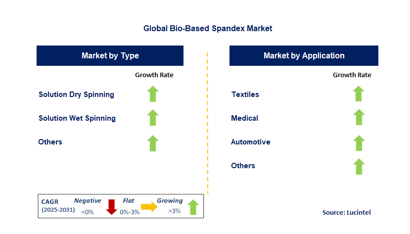 Bio-Based Spandex Market by Segment