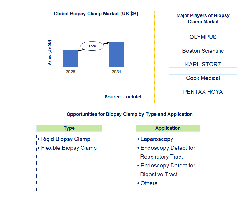 Biopsy Clamp Market Trends and Forecast