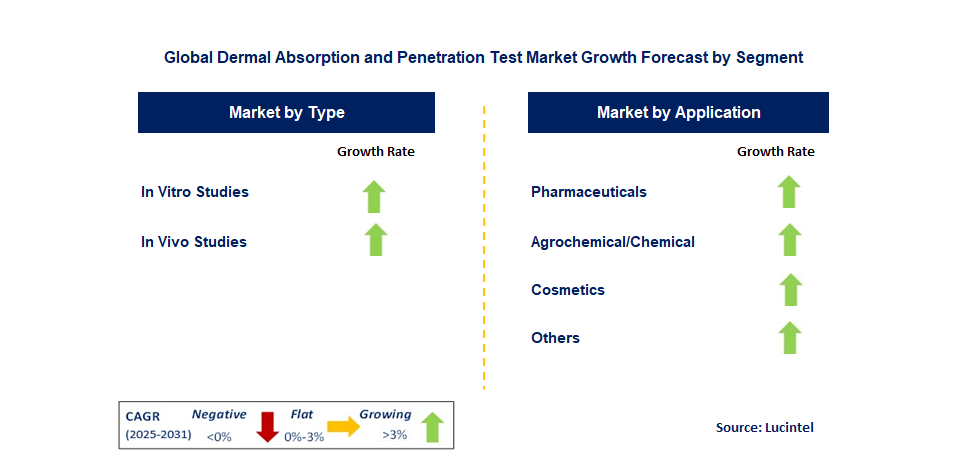 Dermal Absorption and Penetration Test Market by Segment