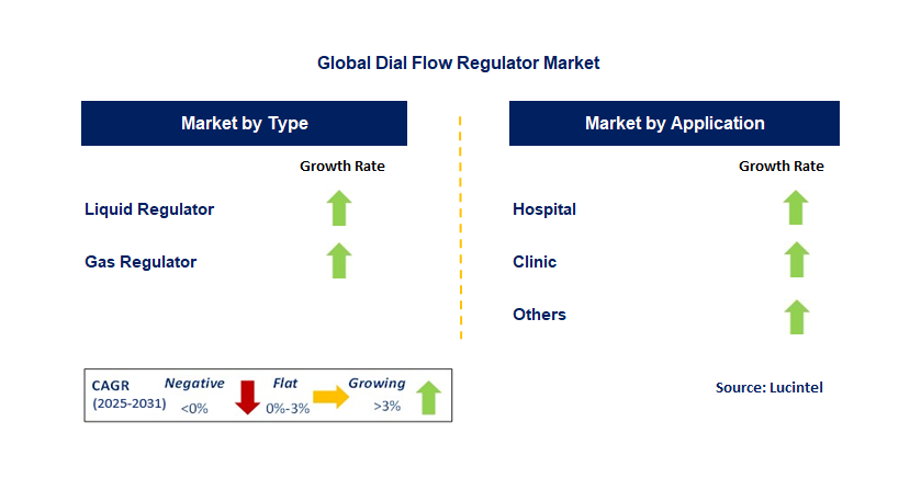 Dial Flow Regulator Market by Segment