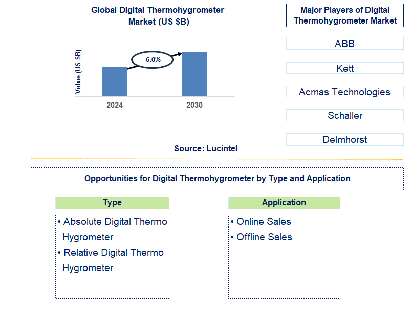 Digital Thermohygrometer Trends and Forecast