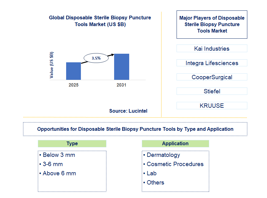 Disposable Sterile Biopsy Puncture Tools Market Trends and Forecast
