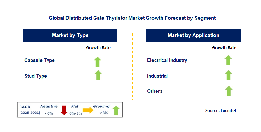 Distributed Gate Thyristor Market by Segment