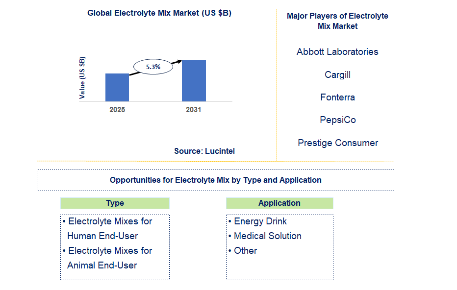 Electrolyte Mix Market Trends and Forecast