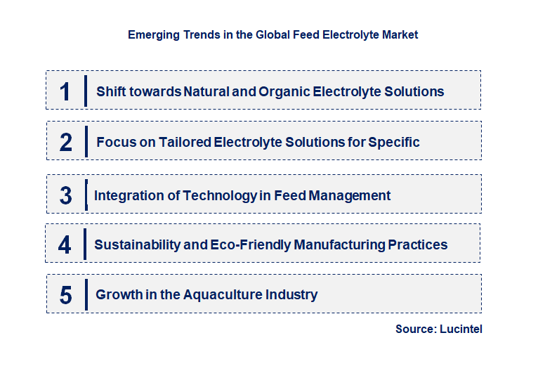 Emerging Trends in the Feed Electrolyte Market