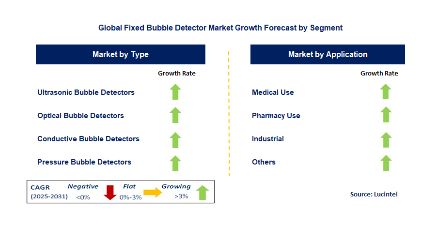 Fixed Bubble Detector Market by Segment