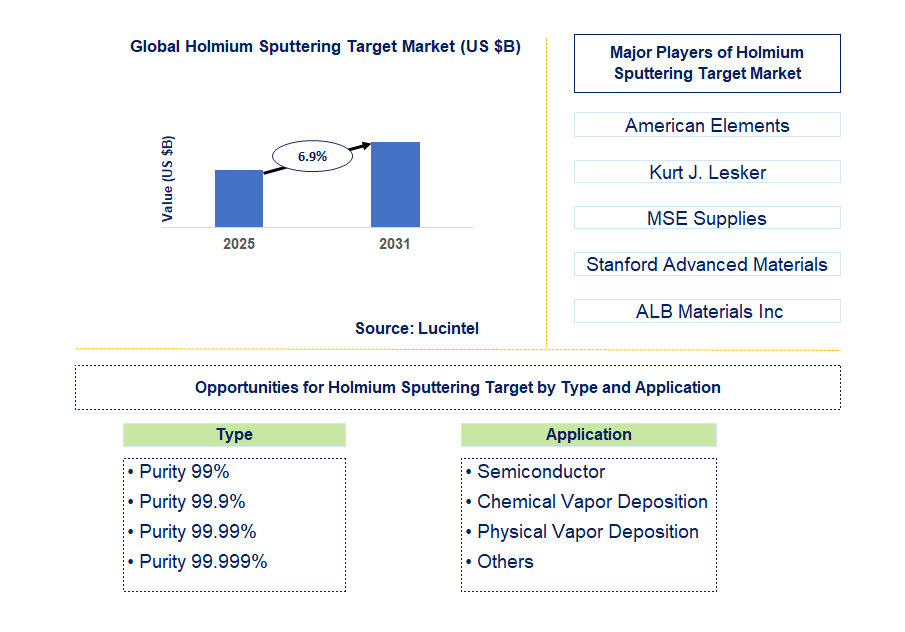 Holmium Sputtering Target Market Trends and Forecast