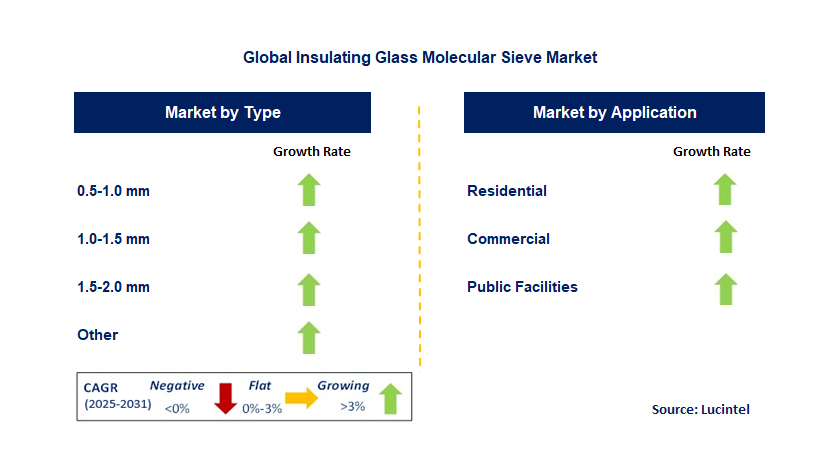Insulating Glass Molecular Sieve Market by Segment
