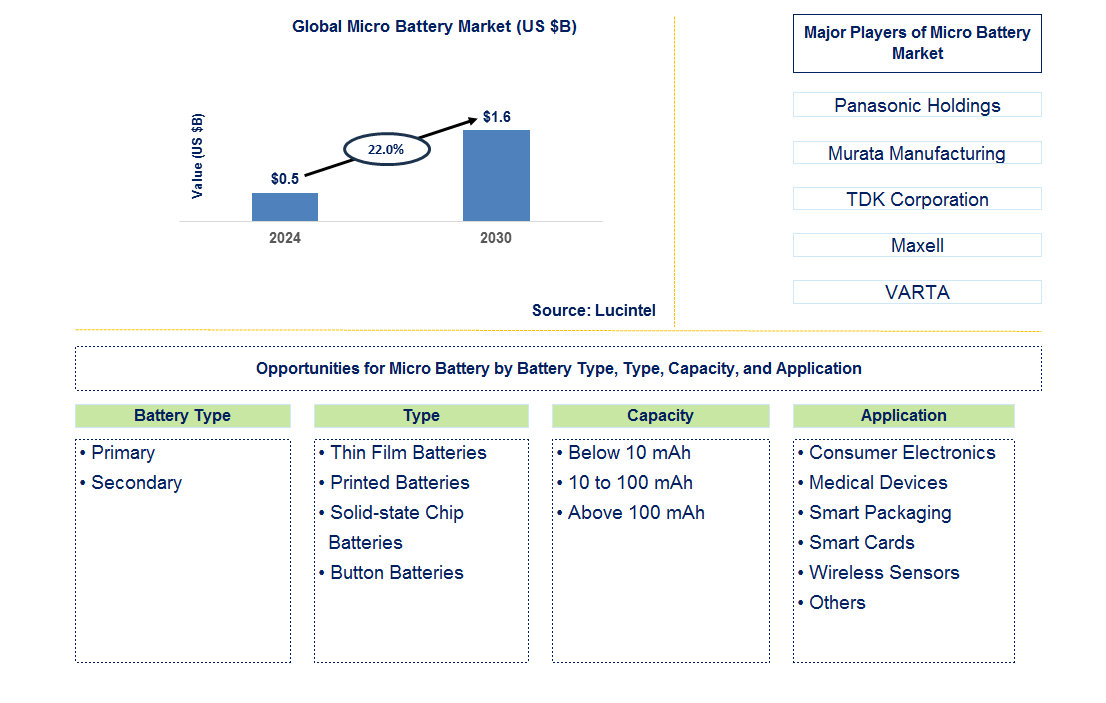 Micro Battery Trends and Forecast