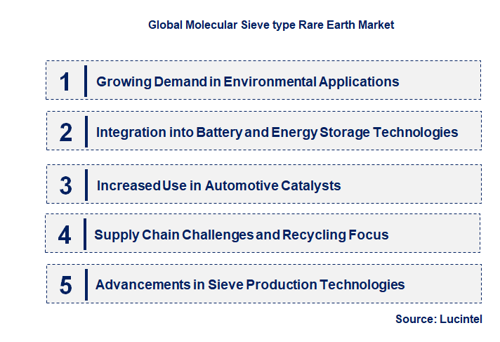 Emerging Trends in the Molecular Sieve type Rare Earth Market