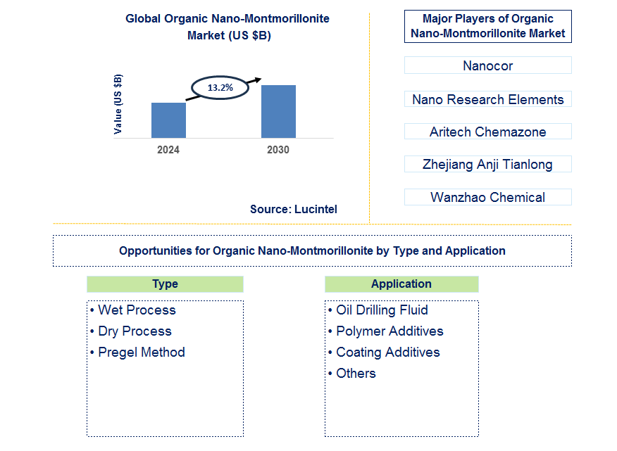 Organic Nano-Montmorillonite Trends and Forecast