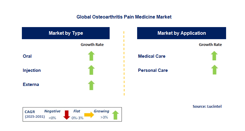 Osteoarthritis Pain Medicine Market by Segment