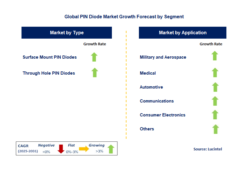 PIN Diode Market by Segment