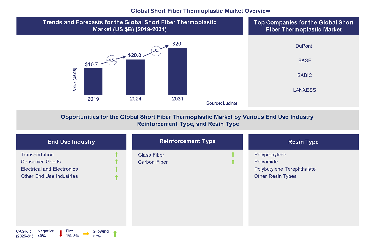 Global Short Fiber Thermoplastic Market