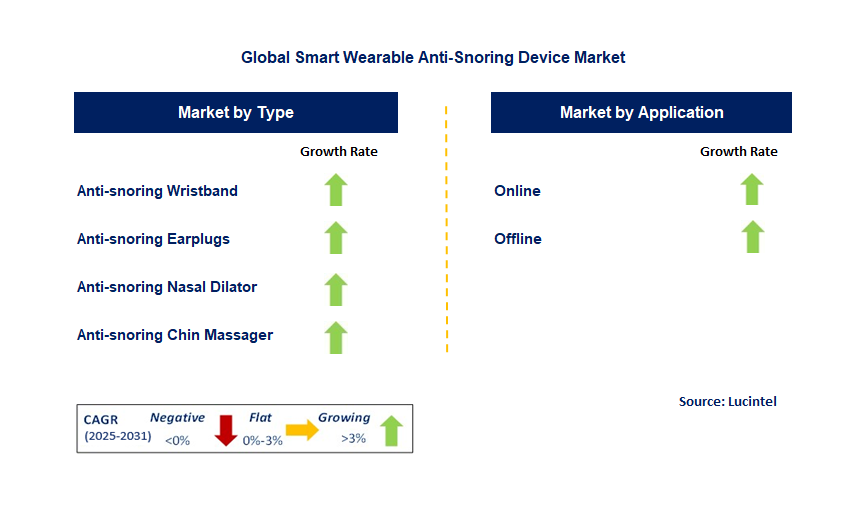 Smart Wearable Anti-Snoring Device Market by Segment