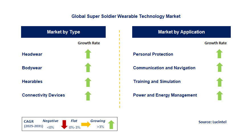 Super Soldier Wearable Technology Market by Segment