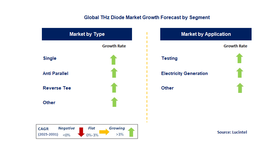 THz Diode Market by Segment