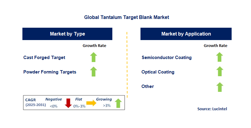 Tantalum Target Blank Market by Segment
