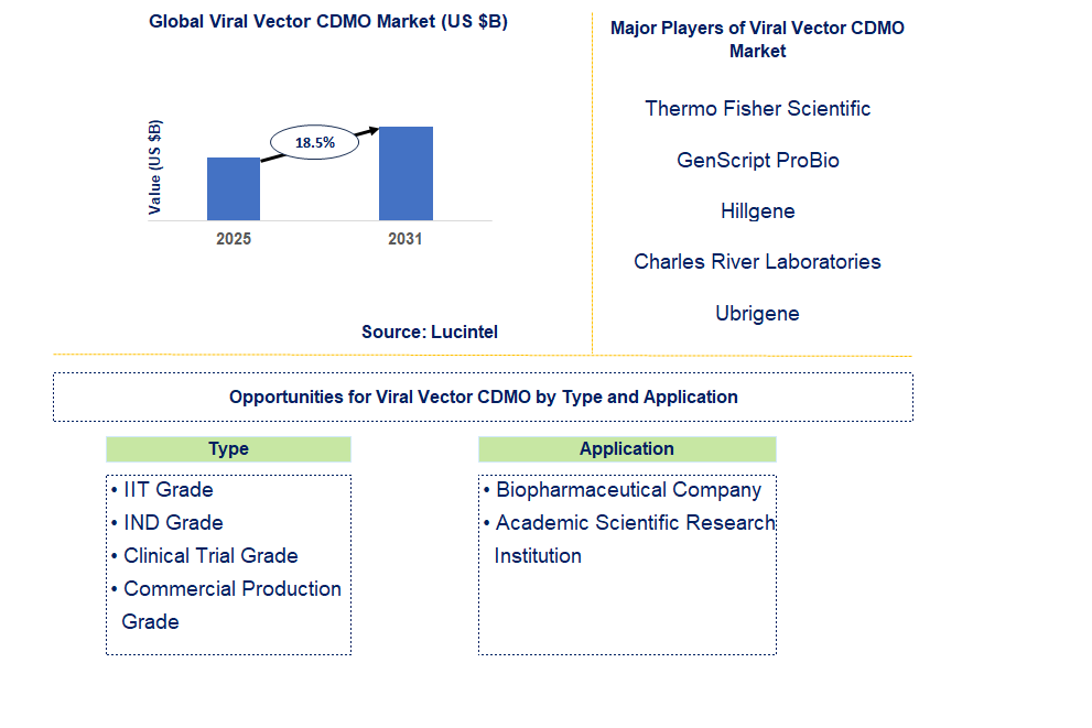 Viral Vector CDMO Market Trends and Forecast