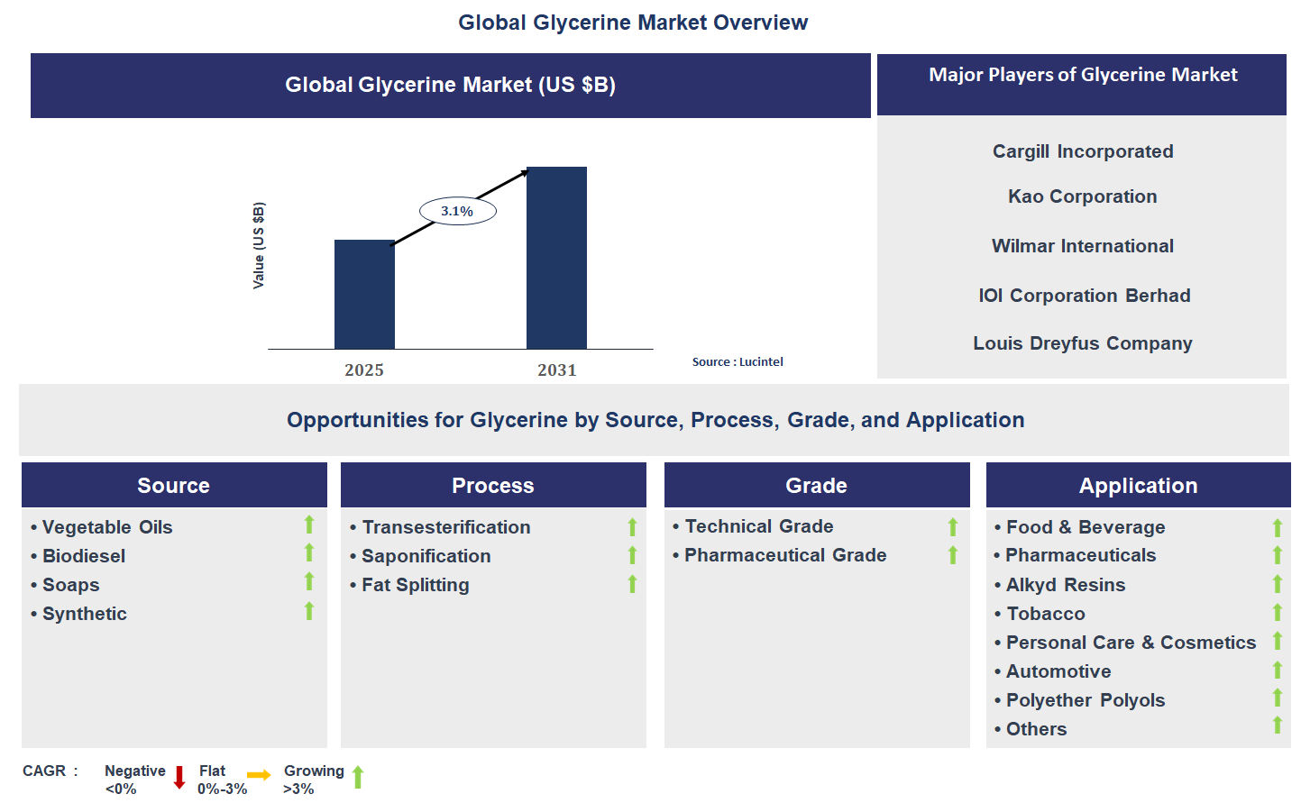 Glycerine Market Trends and Forecast