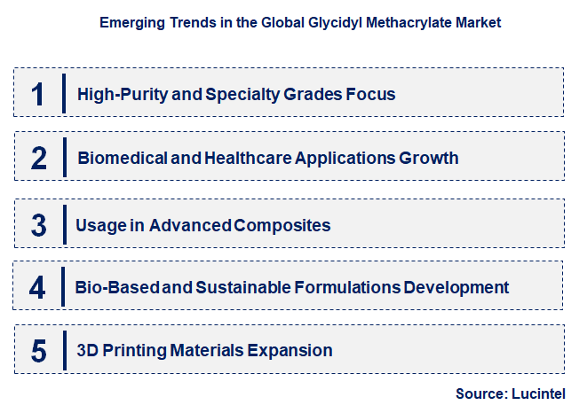 Emerging Trends in the Glycidyl Methacrylate Market