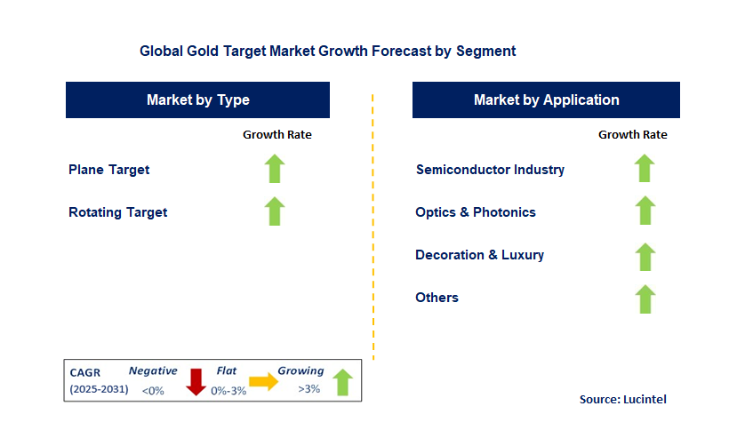 Gold Target Market by Segment